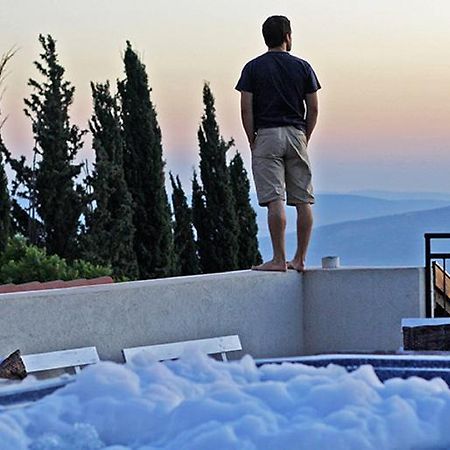 Villa Roof Of The Galilee Amirim Zimmer foto