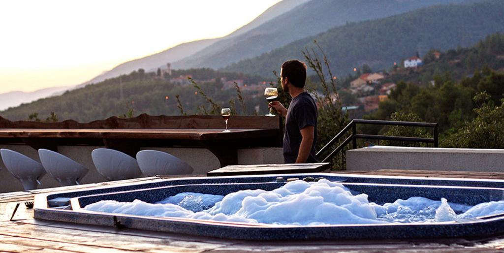 Villa Roof Of The Galilee Amirim Zimmer foto